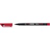 Marcatore permanente Stabilo OHPen Rosso 10 Pezzi