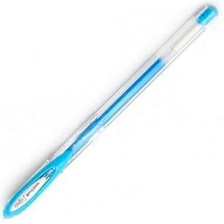 Penna a inchiostro liquido Uni-Ball Rollerball Signo Angelic Colour UM-120AC Azzurro 0,45 mm (12 Pezzi)