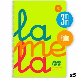 Quaderno Lamela Giallo Din A4 80 Pagine (5 Unità)