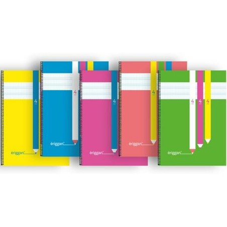Quaderno Eriggan Din A4 80 Pagine (5 Unità)