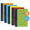 Set di quaderni Lamela Multicolore Quarto 5 Pezzi 80 Pagine