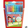 Pennarelli Stabilo POWER Multicolore (6 Unità)