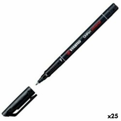 Marcatore permanente Stabilo OHPEN UNIVERSAL Nero 0,7 mm 10 Pezzi (25 Unità)