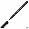 Marcatore permanente Stabilo OHPEN UNIVERSAL Nero 0,7 mm 10 Pezzi (25 Unità)