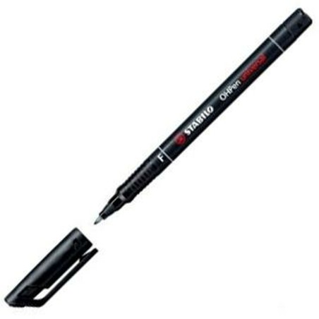 Marcatore permanente Stabilo OHPEN UNIVERSAL Nero 0,7 mm 10 Pezzi (25 Unità)