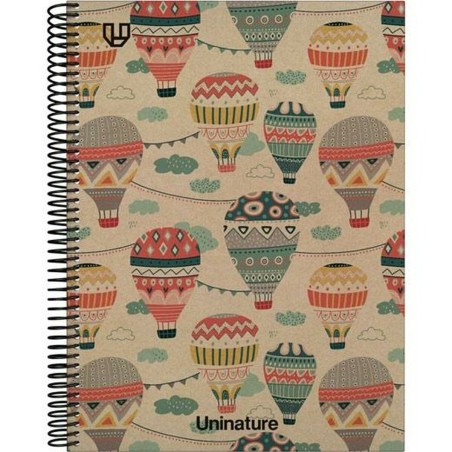 Quaderno Grafoplas Uninature Capadocia Multicolore A4 80 Pagine