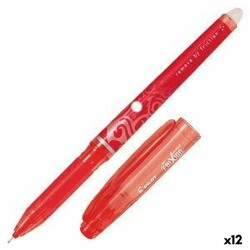 Penna a inchiostro liquido Pilot Frixion Point Inchiostro cancellabile Rosso (12 Unità)