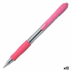 Penna Pilot Supergrip Rosa 0,4 mm (12 Unità)