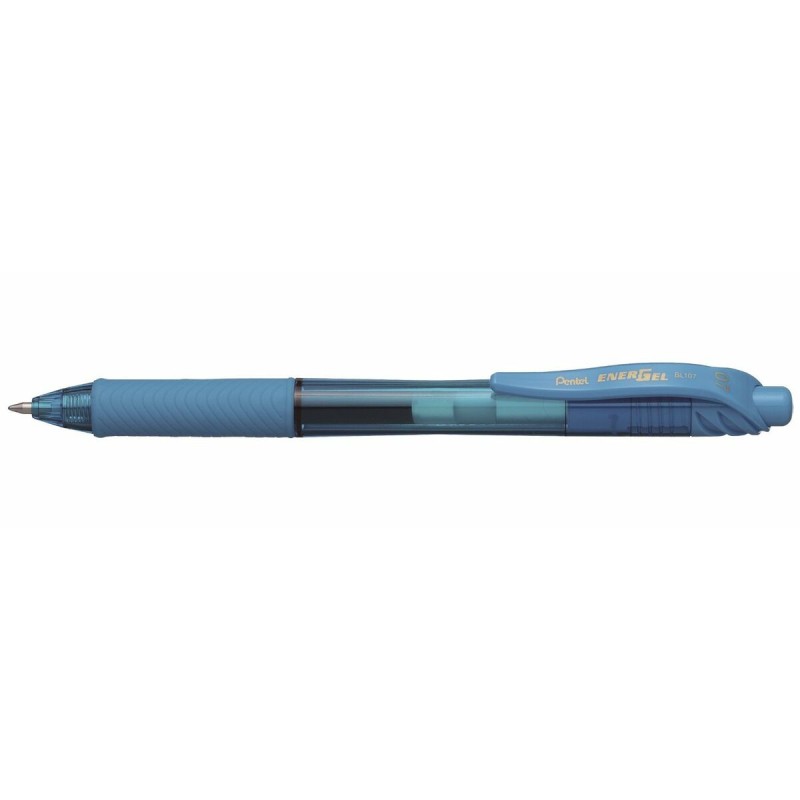 Penna Pentel EnerGel Azzurro 0,7 mm (12 Pezzi) Penna Pentel EnerGel Azzurro 0,7 mm (12 Pezzi)