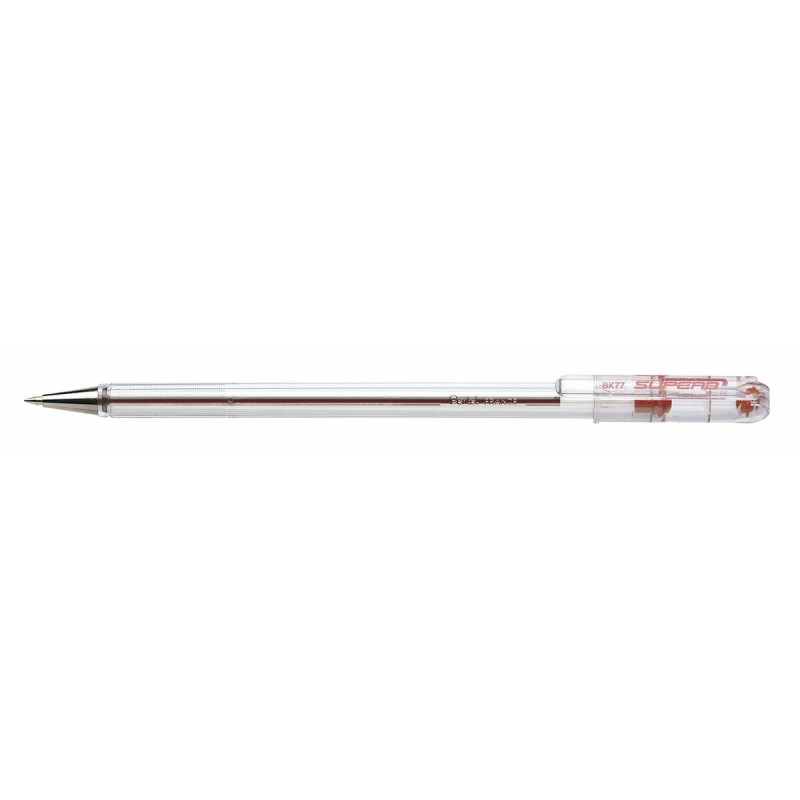 Penna Pentel Superb Bk77 Rosso 12 Pezzi Penna Pentel Superb Bk77 Rosso 12 Pezzi