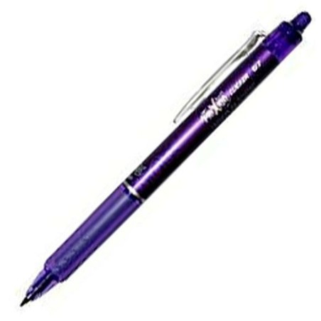 Penna Pilot Frixion Clicker Inchiostro cancellabile Violetta 0,4 mm 12 Unità