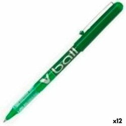 Penna a inchiostro liquido Pilot BL-VB-5 Verde 0,3 mm (12 Unità)