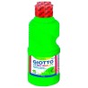 Pittura a tempera Giotto Fluo Verde 250 ml (8 Unità)