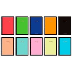 Quaderno Pacsa Multicolore Din A4 80 Pagine (5 Unità)