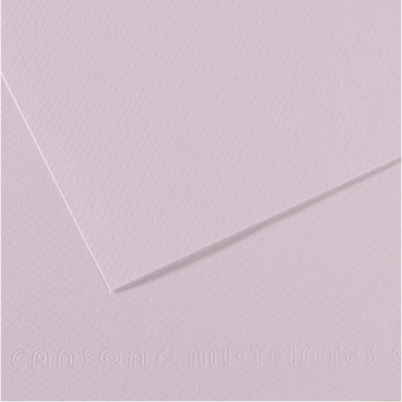 Carta da disegno Canson Mi-Teintes 10 Fogli Lilla Carta da disegno Canson Mi-Teintes 10 Fogli Lilla
