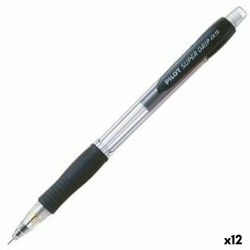 Portamine Pilot Super Grip Nero 0,5 mm (12 Unità) Portamine Pilot Super Grip Nero 0,5 mm (12 Unità)