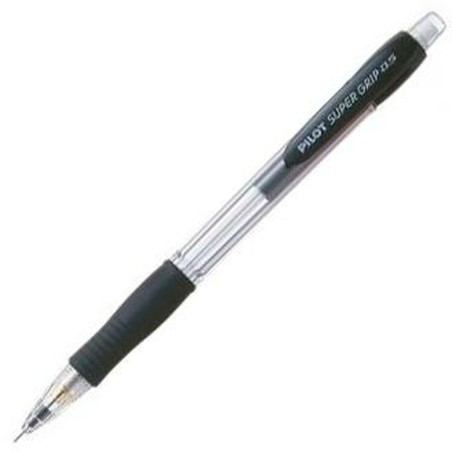 Portamine Pilot Super Grip Nero 0,5 mm (12 Unità)