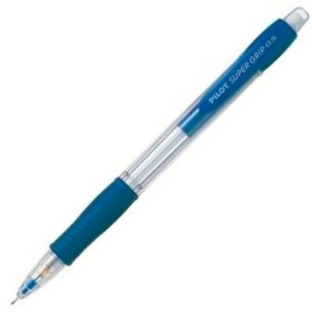 Portamine Pilot Super Grip Azzurro 0,5 mm (12 Unità)
