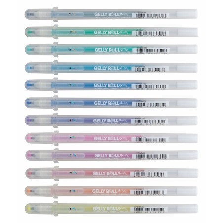 Set di Penne Talens Sakura Stardust Glitter 12 Pezzi