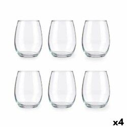 Set di Bicchieri Pasabahce Amber Trasparente Vetro 350 ml (4 Unità)