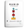 Quaderno di educazione della prima infanzia Rubio Nº4 A5 Spagnolo (10 Unità)