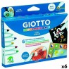 Set di Pennarelli Giotto Multicolore 6 Pezzi (6 Unità)