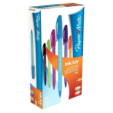 Penna Paper Mate Inkjoy 12 Pezzi Multicolore 1 mm (12 Unità)