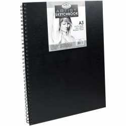 Blocco da disegno Royal & Langnickel Nero A3
