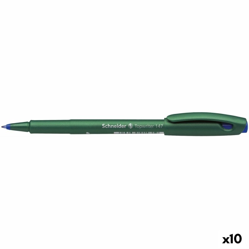 Pennarello Schneider Topwriter 147 Azzurro (10 Unità) Pennarello Schneider Topwriter 147 Azzurro (10 Unità)