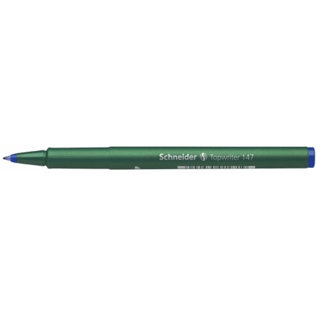 Pennarello Schneider Topwriter 147 Azzurro (10 Unità)
