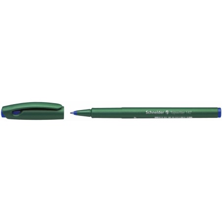 Pennarello Schneider Topwriter 147 Azzurro (10 Unità)