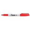 Marcatore permanente Sharpie Fine Point Rosso (12 Unità)