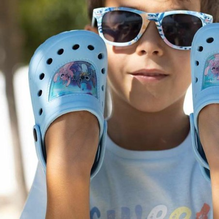 Ciabatte Chiuse Stitch Azzurro Chiaro 30-31