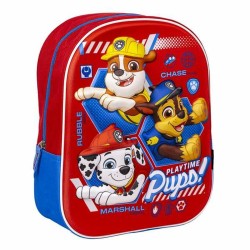 Zaino Scuola The Paw Patrol Rosso 25 x 31 x 10 cm