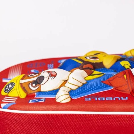 Zaino Scuola The Paw Patrol Rosso 25 x 31 x 10 cm