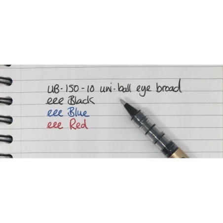 Penna a inchiostro liquido Uni-Ball UB-150-10 Azzurro 1 mm (12 Pezzi)