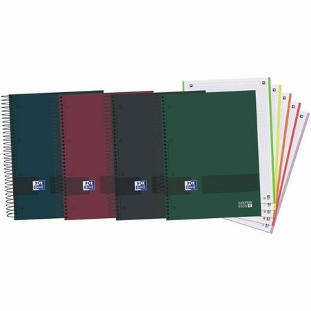 Quaderno Oxford Europeanbook 5 & You Multicolore A5 120 Fogli (5 Unità)