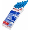 Marcatore permanente Edding 751 Azzurro (10 Unità)