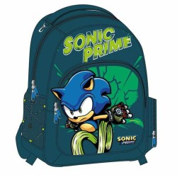 Zaino Scuola Sonic Blu scuro 32 x 15 x 42 cm