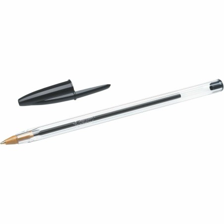 Penna Bic Cristal Nero Originale (50 Unità)