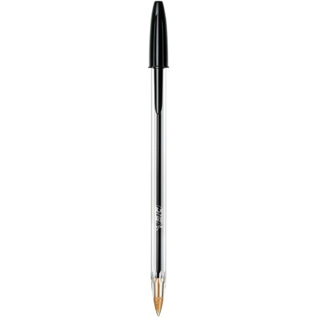 Penna Bic Cristal Nero Originale (50 Unità)