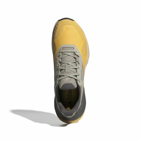 Scarpe da Running per Adulti Adidas Terrex Soulstride Rain.Rdy Giallo Grigio