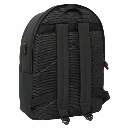Zaino Scuola El Ganso +usb el ganso basics Nero 31 x 44 x 18 cm
