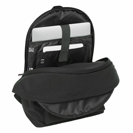 Zaino Scuola El Ganso +usb el ganso basics Nero 31 x 44 x 18 cm