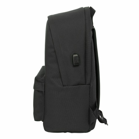 Zaino Scuola El Ganso +usb el ganso basics Nero 31 x 44 x 18 cm