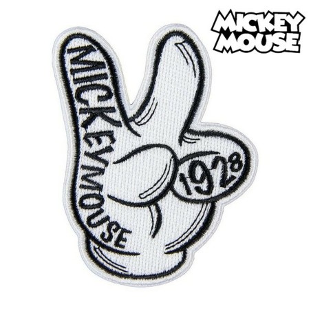 Toppa Mickey Mouse   Bianco 9,5 x 14,5 cm
