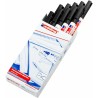 Marcatore permanente Edding 400-01 Nero 1 mm (10 Unità)