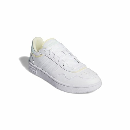 Scarpe Sportive da Donna Adidas Hoops 3.0 Se Bianco