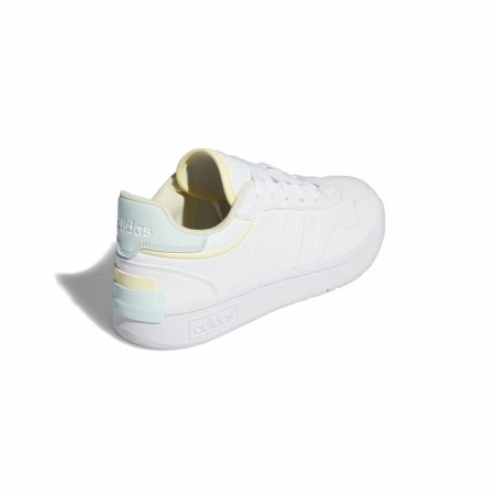 Scarpe Sportive da Donna Adidas Hoops 3.0 Se Bianco