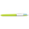 Set di Penne Bic Fun Azzurro Bianco (12 Pezzi)